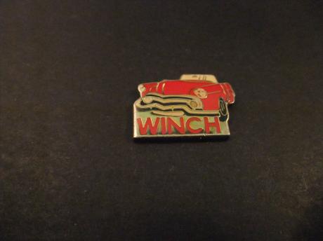 Cadillac 62 Convertible jaren 50 rood ( Winch)